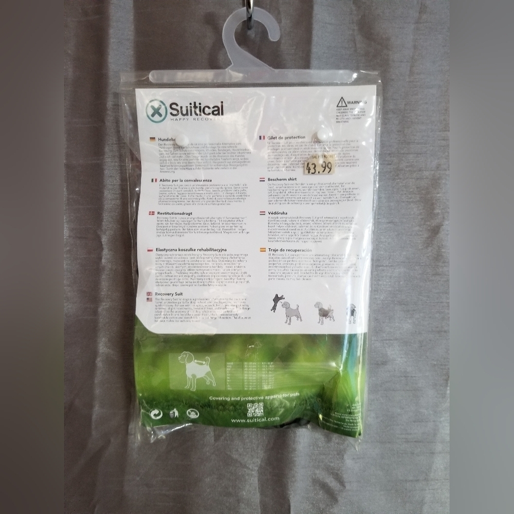 Suitical Recovery Suit For Dogs Size L - Picture 2 of 11